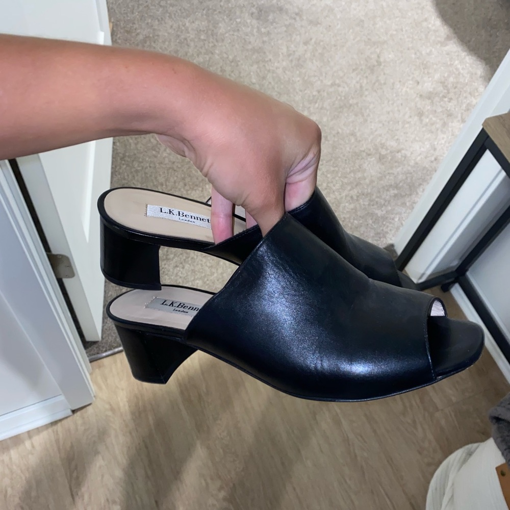 LK Bennett London mules 37.5 size, worn once